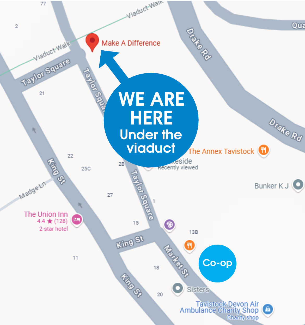 Map of Make a Difference